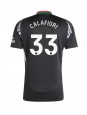 Billige Arsenal Riccardo Calafiori #33 Bortedrakt 2024-25 Kortermet